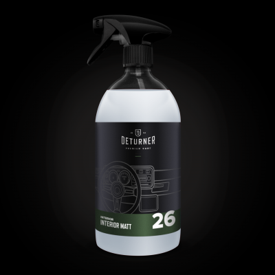 26 deturner interior matt 1l black back